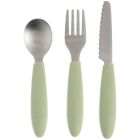 Set 3 couverts d'apprentissage Sauge