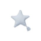 Coussin enfant étoile 25x25 cm Bleu clair