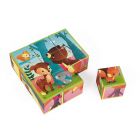 Lot de 9 cubes Animaux de la forêt