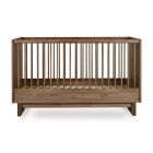 Lit évolutif bébé 70 x 140 cm Kyo - Walnut