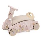 Porteur en bois 3 en 1 - Rose