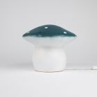Lampe champignon moyen modèle Natural Teal