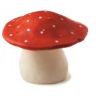 Lampe champignon grand modèle rouge