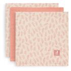 Lot de 3 langes coton hydrophile 70x70 cm Meadow Rosewood