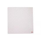 Lange gaze de coton large 115 x 115 cm Halo Rosewood GOTS
