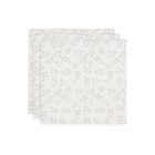 Lot de 3 langes gaze de coton 70 x 70 cm Leafy Dreams