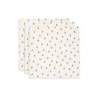 Lot de 3 langes gaze de coton 70 x 70 cm Mini Teddy Bear