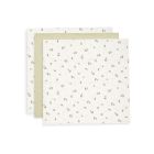 Lot de 3 langes gaze de coton 70 x 70 cm Over the Moon