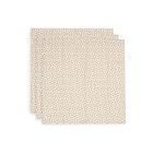 Lot de 3 langes gaze de coton 70 x 70 cm Soft Plumes