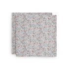 Lot de 2 langes coton hydrophile 115x115 cm Bloom