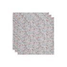 Lot de 3 langes coton hydrophile 70x70 cm Bloom