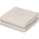 Lots de 2 langes en mousseline - Amande