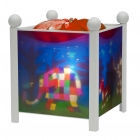 Lanterne Magique Elmer - bois blanc 12V