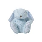 Peluche Augustin le lapin 25 cm bleu ciel