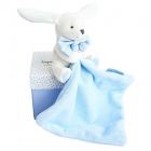 Doudou mouchoir boîte fleur Lapin Ciel