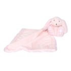 Doudou Augustin le lapin rose pâle