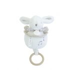 Boîte à musique Lapin Doudou Blanc