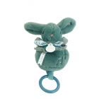 Boîte à musique Lapin Doudou Vert sauge