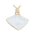 Doudou lapin mouchoir 10 cm Beige
