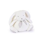 Peluche lapin doudou 42 cm Blanc
