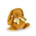 Peluche lapin doudou 42 cm Ocre