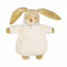 Hochet bébé Lapin Nid d'Ange 20cm Ivoire