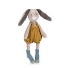 Peluche lapin 40cm Trois petits lapins - Ocre