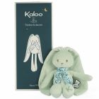 Doudou lapinoo 25 cm Aqua