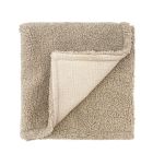 Grand plaid Latte Doodle - Marron