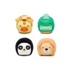 Les Dooballs - Lot de 4 balles doudous Jungle