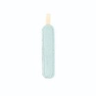 Lettre en tissu phosphorescente bleue I