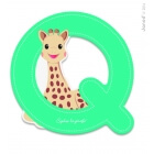 Lettre de l'alphabet Sophie la girafe Q