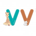 Lettre de l'alphabet Sophie la girafe V