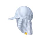 Casquette UV Rayures bleues 0-1 an