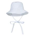 Chapeau anti UV rayures bleues - 0-1 an