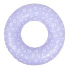 Bouée gonflable léopard lila 90 cm