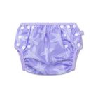 Couche de bain lavable étoile de mer lila 0-3 ans
