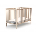 Lit bébé Webaby 60x120 cm hêtre brut