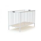 Lit bébé pliant Webaby 60x120 cm blanc