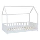 Lit cabane Bosco 90 x 190 cm blanc