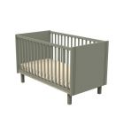 Lit évolutif bébé Little Big Bed 70x140 cm Eleonore Kaki