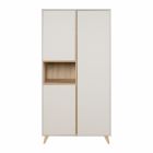 Armoire 3 portes 1 niche Loft - Argile