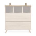 Plan à langer pour commode Loft Honey Ash