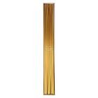 Lot de 12 chandelles Doré