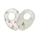 Lot de 2 bavoirs bébé Botanica