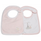 Lot de 2 bavoirs bébé Lilibelle