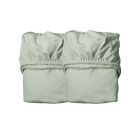 Lot de 2 draps housses bébé Sauge