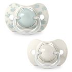 Lot de 2 sucettes symétriques SX Pro Birdies 6-18 mois Vert