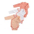 Lot de 3 bodies 1 mois Esmée