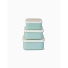 Lot de 3 Lunch box enfant Vert